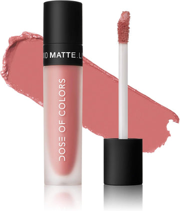 Dose Of Colors Liquid Matte Lipstick-Bear with me