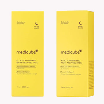 medicube Kojic Acid Turmeric Overnight Wrapping Peel Off Mask