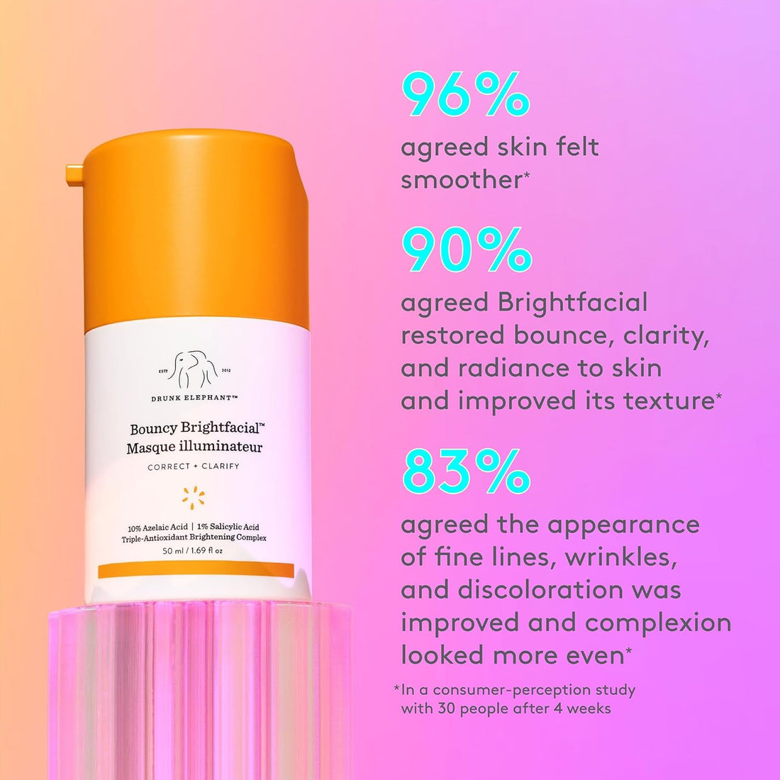 Drunk Elephant Bouncy Brightfacial