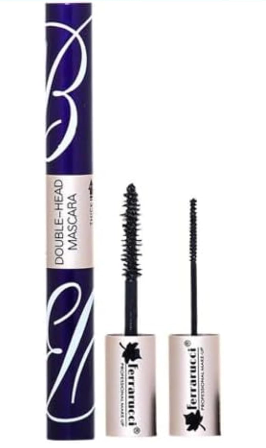 Ferrarucci Mascara | Dual ended Thick & Long Vluminous Curl Wand Mascara