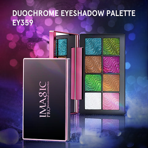 IMAGIC Eight-color Chameleon Duo Chrome Eye shadow Palette EY-359