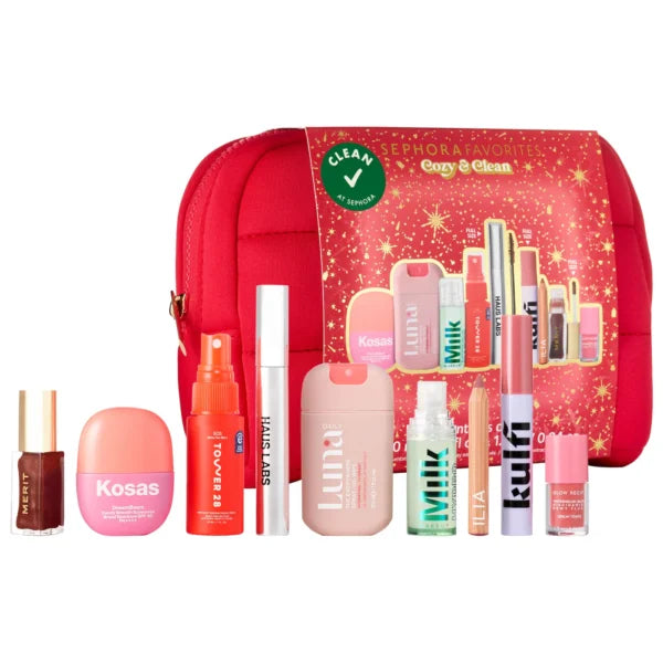 Sephora Favourites Cozy & Clean Makeup Value Set