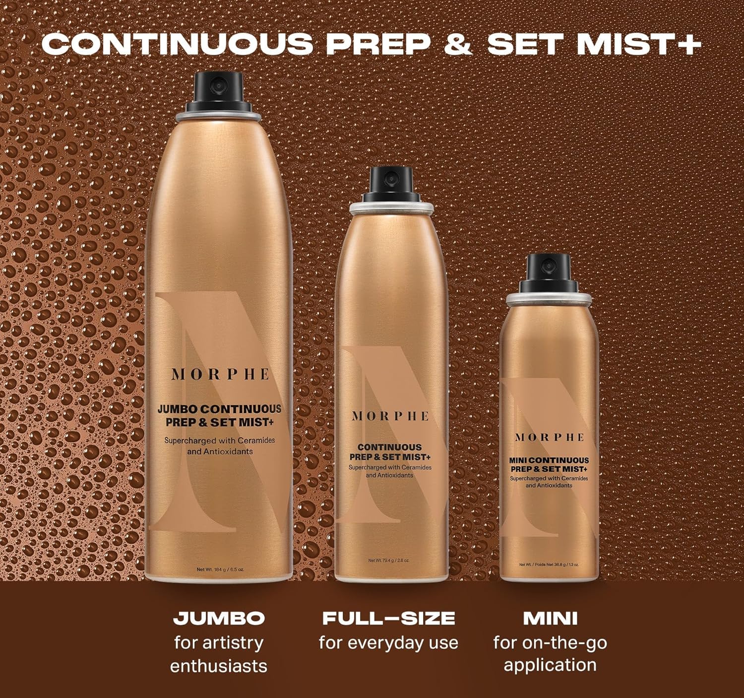 Morphe Continous Prep And Set Mist