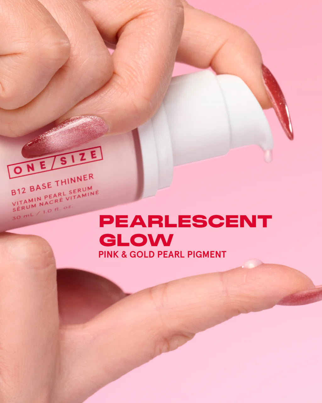 One Size B12 Base Thinner Vitamin Pearl Serum-30 ML