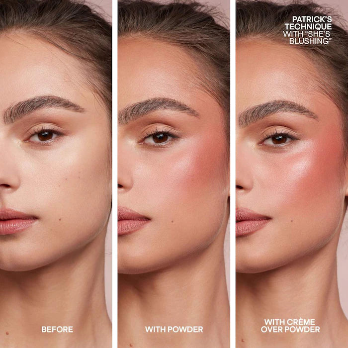 PATRICK TA  Major Headlines Double-Take Crème & Powder Blush Duo