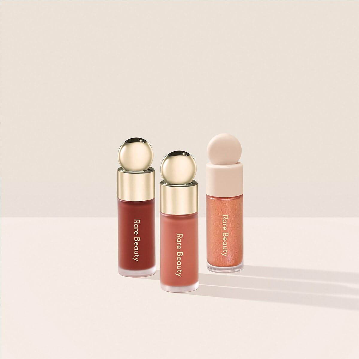 Rare Beauty Mini Blush & Luminize Trio