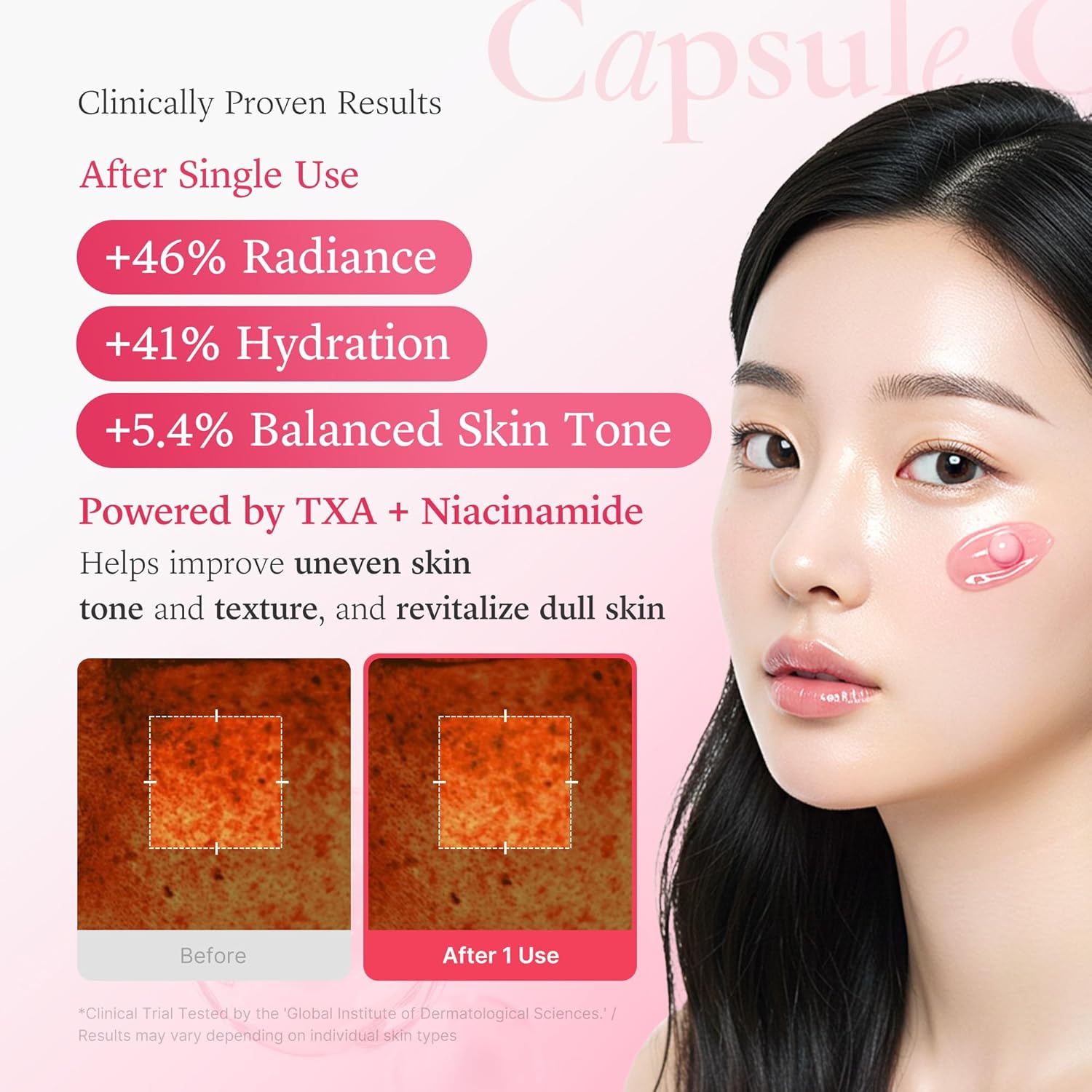 medicube TXA+Niacinamide Capsule Cream
